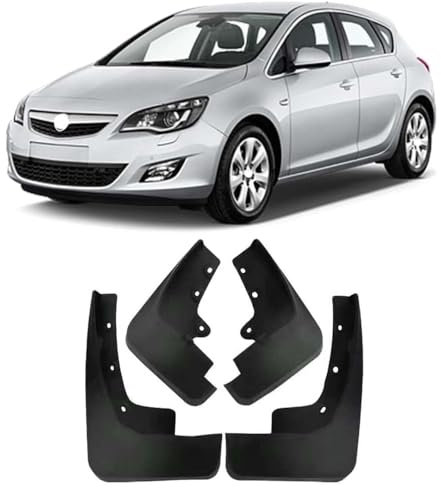 10jQkk 4 Stück Vorne Hinten Schmutzfänger für Opel Antara Crossland X Grandland X Insignia Mokka X Kotflügel Bausatz Fahrzeug Kratzfest Spritzschutz Schmutzfängerschutz Styling Protection ZubehöR