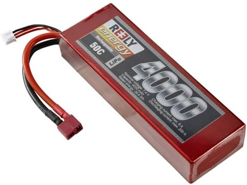 Reely Modellbau-Akkupack (LiPo) 7.4 V 4000 mAh Zellen-Zahl: 2 50 C Hardcase T-Stecksystem