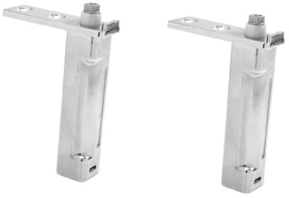 Artibetter 2piezas Bisagras De Puerta De Congelador De Aleación De Zinc Accesorios Para Refrigeradores Soporte Duradero y Silencioso Para Puertas Superiores