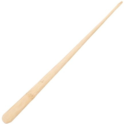 Holz Trommelstöcke für Langtrommel, 1 Stück Schlägel | Beige, Anti Rutsch Oberfläche, Holzgriff, Geeignet für Anfänger und Schlagzeuger