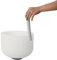 Lfhelper 12 inch C Note Crystal Singing Bowl for Meditation and Healing, Heart Chakra Sound Bowl for Balancing, Yoga, and Stress Relief, Quartz Crystal Bowl With O-Ring and Mallet
