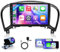 2G+64G Inalámbrico Carplay Android Radio de Coche para Nissan Juke J15 2010-2019/YF15 Infiniti ESQ 2011-2017 9 Pulgadas Radio Android Auto Navi GPS WiFi Mirror Link Bluetooth FM/RDS/EQ Cámara Trasera