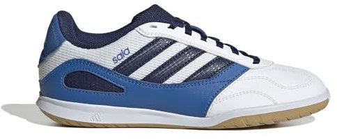adidas Performance Super Sala III IN Kids Weiß weissblausilber, 34 Kinder