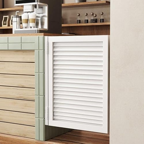 Porte Battante en Bois, Style Art Deco,Portes Moderne à Deux Battants pour Escalier Salle de Bain Chambre Balcon, Porte de Bar avec Charnières Blanc-W40×H70cm(Porte simple)