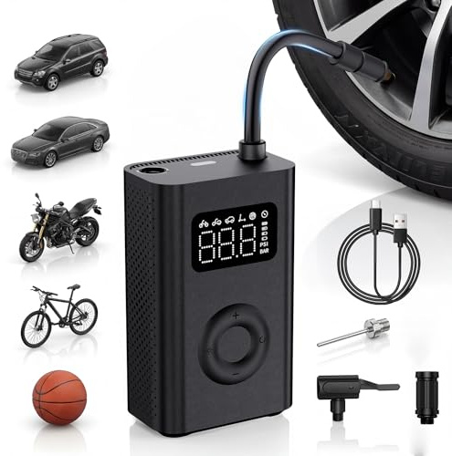 Mijia Portable Electric Air Compressor 2Pro/2D/2, tragbare elektrische Luftpumpe für Auto, Fahrrad, Motorrad, Ball, E-Scooter