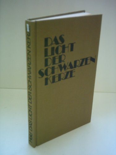 Wolfgang Held: Das Licht der schwarzen Kerze
