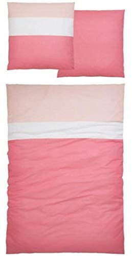 My Home Mako-Satin Bettwäsche 155x220 80x80 (657757) Cotton Made in Africa ***