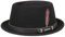 Stetson Pennsylvania Pork Pie Hut Herren - Wollfilzhut - Asahi-Guard - wasserabweisend und knautschbar - Porkpie aus Wollfilz - Herrenhut Sommer/Winter - Filzhut schwarz XXL (62-63 cm)
