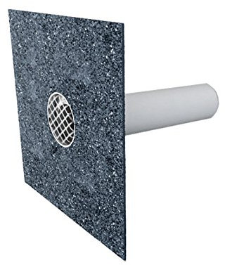 Klöber Flavent Flachdach Notüberlauf Überlauf DN 70 Bitumen Anschluss