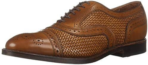 Allen Edmonds Herren Strähnen Oxford, Braun (Walnut Weave), 39 EU