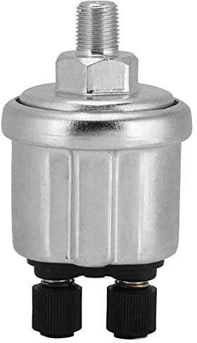 Sensore di pressione olio VDO olio, misuratore di pressione filettatura 1 / 8NPT, unità sensore di pressione motore auto 0-10 bar per VDO, acqua, olio, gas