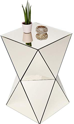 Kare Design Side Table Luxury Triangle Champagne 32x32cm