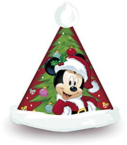ARDITEX WD13430 Disney-Mickey Weihnachtsmütze, 43 x 32 cm