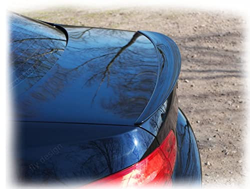 FLY DESIGN 70211 Heckspoiler passend für BMW 3er Coupe E92, Heckflügel, Spoilerlippe für Auto-Tuning, in High-Kick-Still, ABS Kunststoff, Unlackiert