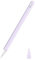 MoKo Funda Compatible con Apple Pencil Pro/Apple Pencil 2ª Generación, 2 Piezas Apple Pencil Pro/2ª Funda Protectora de Pencil y Cubierta Nib Silicona Compatible con Carga Magnética, Taro Morado
