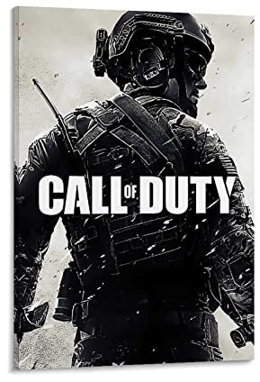 Enartly Leinwand Bilder Gaming-Poster Call of Duty Modern Family Bedroom Decor Poster 40x60cm Kein Rahmen