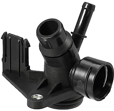 A ABSOPRO Motore Liquido Raffreddamento Tubo Flessibile Connettore per Audi A4 2.0L A/T - 1 pezzo Nero