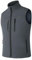 cioiniei Men's Fleece Lined Warmer Softshell Vests Casual Breathable Gilet Heated Gilet Vests Sleeveless Jacket Zipped Pockets Coat For Cycling Hiking Travelling Dark Grey-XL