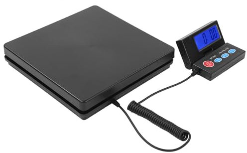 Cocoarm 50 Kg/2 G Postpaketwaage Intelligente Versandwaage, Tragbares Messwerkzeug mit Netzteil (EU-Stecker)