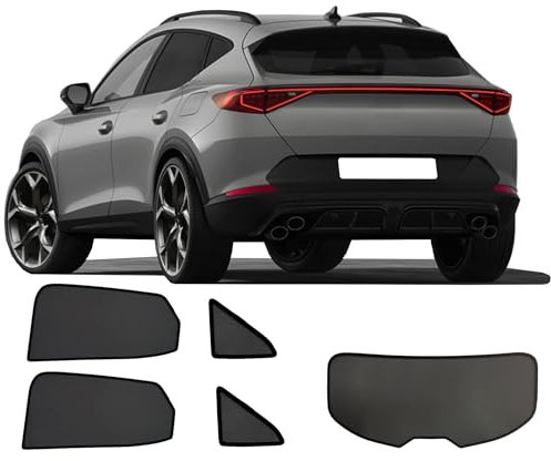 Premium Sonniboy Sonnenschutz kompatibel mit Cupra Formentor 2020- INKL Tasche