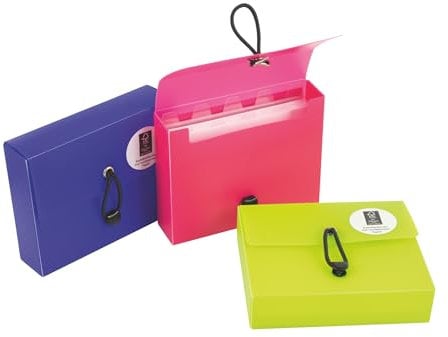 6x Karteikartenbox / DIN A8 / mit 600 Karteikarten und Register