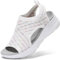 Sandals for Women Orthopedic Sandals with Arch Support Summer Sandals Ladies Wedge Sandals Walking Sandals Gradation Platform Sandals Casual Beach Sandals Comfy Washable Slingback Slide Sport Sandals