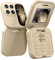 i17 PRO Mini Flip Cell Phone, Foldable Phone with FM Radio, Magic Voice Blacklist Speed Dial Vibration, 2 SIM Card Small Display Foldable Cell Phone, Easy to Use, Father's Day/Mother's Day Gift