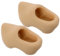 Operitacx 1 Paar Miniatur-Holzschuhe Unvollendete Holzschuhe Spielzeug Mini-Puppenschuhe Niederländische Schuhe Unbemalt Zum Basteln Für DIY-Kunsthandwerksprojekte Für Kinder 3 cm
