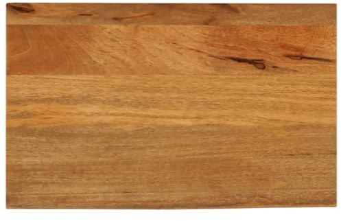 vidaXL Tischplatte mit Baumkante 40x20x2,5 cm Massivholz Mango