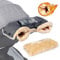 Orzbow Kinderwagen Handwärmer,Warm Kinderwagen Handschuhe mit Lammfellimitat,Stabil Handmuff für Kinderwagen mit Handyfach,Wetterfester Stoff,Extremer Komfort,Kinderwagen Muff im Winter,Dunkelgrau