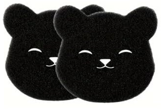 cyclingcolors 2x esponja atrapa pelos lavadora negro mascotas perro y gato secadora