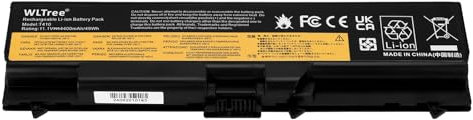 WLTree T410 42T4235 Laptop Akku für Lenovo ThinkPad Edge 15 E420 E425 E520 E525 L410 L412 L420 L421b ThinkPad L510 L512 L520 SL410 SL510 T410 T410i T420 T510 T510i T520 T520i W510 W520 Battery
