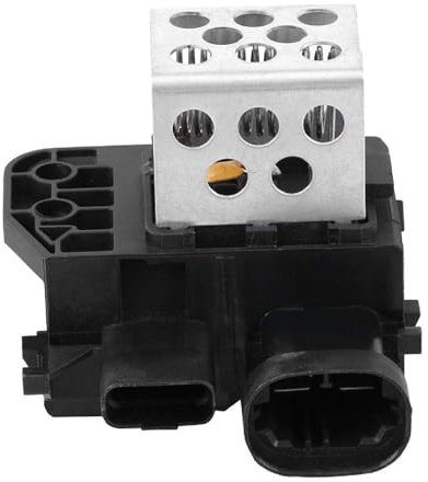 IUSOT 9673999980 Radiator Blower Motor Fan Resistor, Heater Blower Motor Fan Resistor 307308 3008 408, Electric Radiator Fan Resistor, Compatible for Peugeot C4 Picasso Berlingo 1308CP