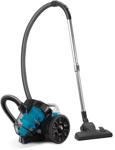 Black+Decker - Aspirador Sin Bolsa BXVML701E | 700W | 18kPa Potencia Succión | Tecnología Ciclónica | Filtro HEPA13 Lavable | Depósito 2L | Radio de Acción 8m | Zapata All-Rounder | Set de Accesorios