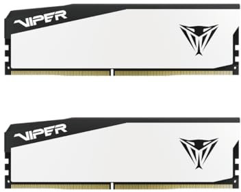 Patriot Viper Elite 5 DDR5 RAM 64 GB (2 x 32 GB) 6000 MT/s CL30 1,35 V UDIMM Desktop Gaming Memory Kit – VEB564G6030KW