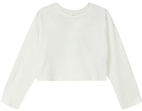 s.Oliver Cropped-Longsleeve mit Rückenprint