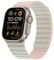 HITZEE Cinturino Magnetico Due Lati Compatible con Cinturino Apple Watch 49/46(S10)/45/44/42mm, Band in Silicone per iWatch Ultra 2 Serie 10 9 8 7 SE 6-1 (49/46/45/44/42, Rosa/Starlight)