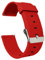 ONE ECHELON Bracelet de montre à dégagement rapide compatible avec Samsung Galaxy Watch Active 40 mm en silicone avec boucle ardillon (rouge)