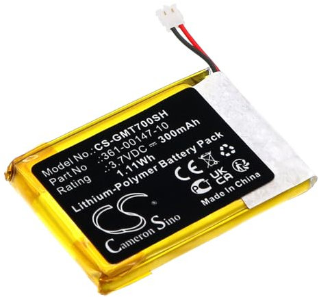 CS Cameron Sino - Batería de repuesto para Fenix 7X, Tactix 7, 300 mAh