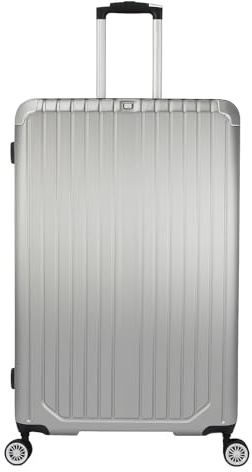 World Traveler Dejuno Beaumont Gepäck-Set, leicht, Hartschale, erweiterbar, 3-teilig, silber, 3-Piece Set(20in,26in,30in), Dejuno Beaumont 3-teiliges leichtes Hartschalengepäck-Set, erweiterbar