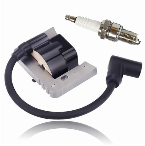 Zündspule für Tecumseh 36344A OHV14 OHV15 OHV16 OHV17 OHV110 OHV115 OHV120 OHV125 OHV130 OHV135 OHV140 OHV145 OHV150 OHV1 60 OHV165 OHV170 OHV180 4Takt Motor mit Zündkerze für MTD Tecumseh 36344 37137