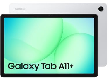 Samsung Galaxy Tab A11+, Tablet Android, WiFi, 8GB RAM, 256GB, 11.0 90Hz Display, Silver [Versione Italiana]