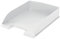 Leitz Briefkorb Standard A4, Briefablage in Premium-Qualität, Stapelbares Ablagefach als Schreibtisch-Organizer, Kombinierbar mit Plus-Serie, Weiß, 52270001