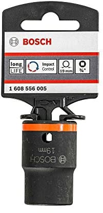 Bosch Accessories 1608556005 Socket Spanner Insert 19 mm, 50 mm, 44 mm, M 12, 32.5 mm