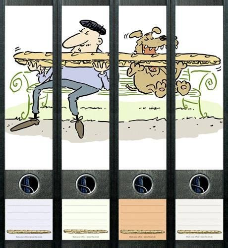 File Art AJ427 Design Etiketten Ordnerrückenschilder