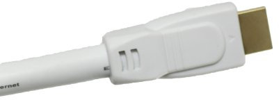 Tartan 24 AWG High Speed HDMI Cable with Ethernet, 20 foot, White