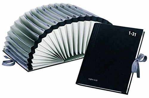 PAGNA Vorordner, DIN A4, 31 Fächer, 1 31, schwarz 2431104