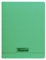 Calligraphe 18295C Un Cahier Agrafé Vert (une Marque de Clairefontaine) - 24x32 cm - 140 Pages Grands Carreaux - Papier Blanc 90 g - Couverture Polypro Transparent