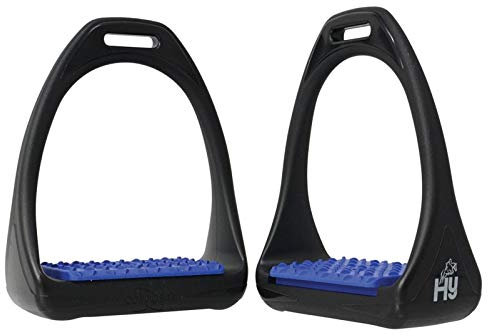 hyjump Steigbügel Compositi Reflex, Erwachsene 12,1cm,, blau