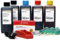 Komplettset mit Chipresetter für Canon PGI-570, CLI-571 Patronen mit 5 x 250 ml Druckertinte für Pixma MG 5700, MG 6800 und TS 5000, TS6000 Drucker, Tintenset mit 1250 ml Nachfülltinte (Non OEM)